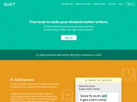 Desktop screenshot for quill.org