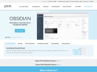 Desktop screenshot for plesk.com