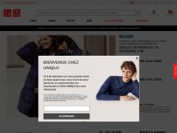 Desktop screenshot for uniqlo.com
