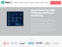 Desktop screenshot for titanhq.com