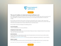 Desktop screenshot for tournamentsoftware.com
