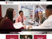 Desktop screenshot for rider.edu