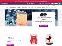 Desktop screenshot for scentsy.com