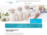 Desktop screenshot for dranubha.com