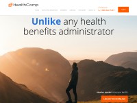 Desktop screenshot for healthcomp.com