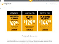 Desktop screenshot for comporium.com