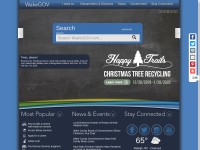 Desktop screenshot for wakegov.com