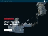 Desktop screenshot for esa.int