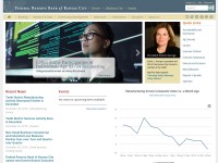 Desktop screenshot for kansascityfed.org