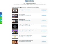 Desktop screenshot for downloadsongmp3.com