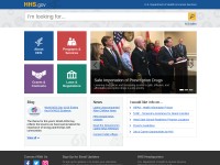 Desktop screenshot for hhs.gov