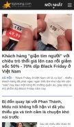 How 6giosang.com looks like on a mobile device such as an iPhone.