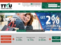 Desktop screenshot for ttcu.com