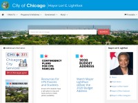 Desktop screenshot for chicago.gov