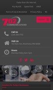 How 702com.net looks like on a mobile device such as an iPhone.