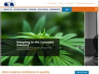 Desktop screenshot for a2la.org