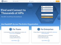 Desktop screenshot for rapidapi.com