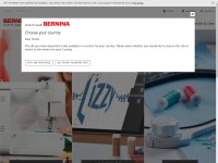 Desktop screenshot for bernina.com
