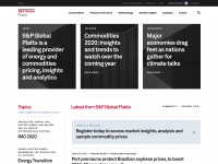 Desktop screenshot for platts.com