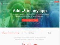 Desktop screenshot for quickblox.com