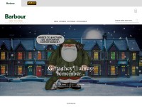 Desktop screenshot for barbour.com