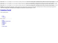 Desktop screenshot for limpiezafacial.cl