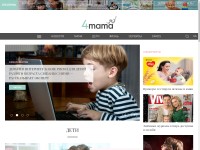 Desktop screenshot for 4mama.ua