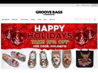 Desktop screenshot for groovebags.com