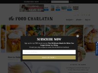 Desktop screenshot for thefoodcharlatan.com