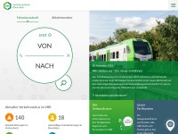 Desktop screenshot for vrr.de