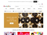 Desktop screenshot for partycity.com