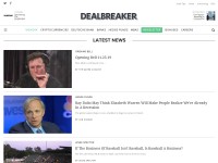 Desktop screenshot for dealbreaker.com