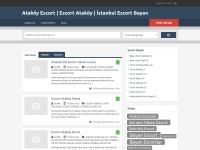 Desktop screenshot for atakoyeskortlar.com