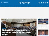 Desktop screenshot for laprensagrafica.com
