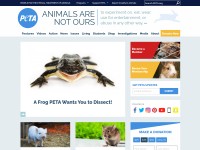 Desktop screenshot for peta.org