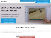 Desktop screenshot for liveslides.com
