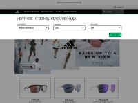 Desktop screenshot for adidassporteyewear.com