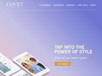 Desktop screenshot for covetfashion.com