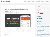 Desktop screenshot for blowingideas.com