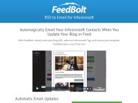 Desktop screenshot for feedbolt.com