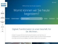 Desktop screenshot for arvato-systems.de