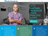 Desktop screenshot for smilebrands.com