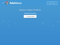 Desktop screenshot for rebelmouse.com