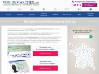 Desktop screenshot for vos-demarches.com