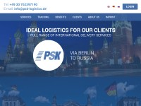 Desktop screenshot for psk-logistics.de