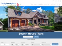 Desktop screenshot for familyhomeplans.com