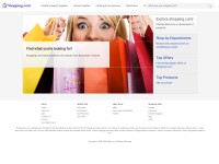 Desktop screenshot for shopping.com