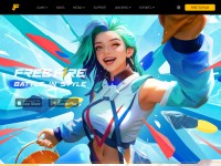 Desktop screenshot for ff.garena.com