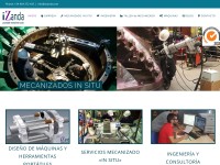 Desktop screenshot for izanda.com