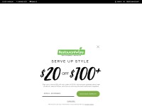 Desktop screenshot for restaurantware.com